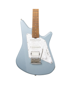 Ernie Ball Music Man Albert Lee HSS Guitar - Firemist Silver