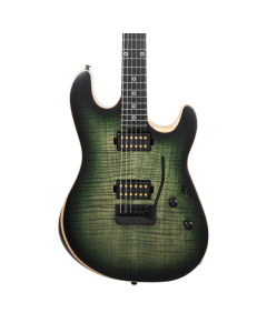 Ernie Ball Music Man Rabea Massaad Artist Series Sabre - Emerald Hill Burst