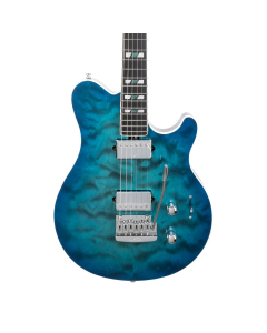Ernie Ball Music Man Axis Super Sport - Bali Blue Burst