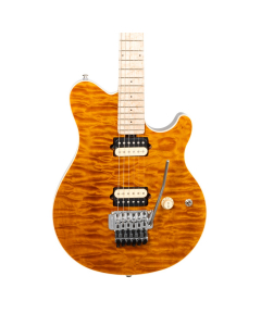 Ernie Ball Music Man Axis Guitar - Premium One Piece Top - Translucent Gold