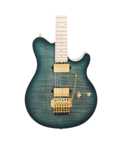 Ernie Ball Music Man Axis -Yucatan Blue Flame
