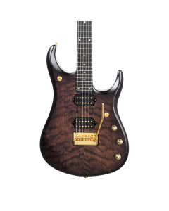 Ernie Ball Music Man JP15 - Trans Black Quilt