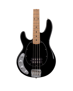 Black left handed StingRay Special bass with single humbucker