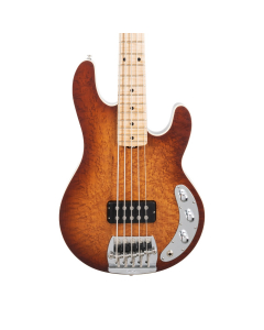 Ernie Ball Music Man StingRay 5 Classic with Birdseye Top - Trans Walnut