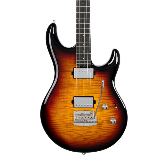 Ernie Ball Music Man Luke III HH - Flame Vintage Sunburst