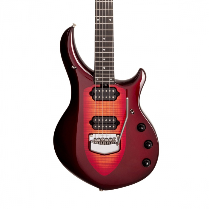 Ernie Ball Music Man Majesty 6 String Cherry Glow Chrome Hardware