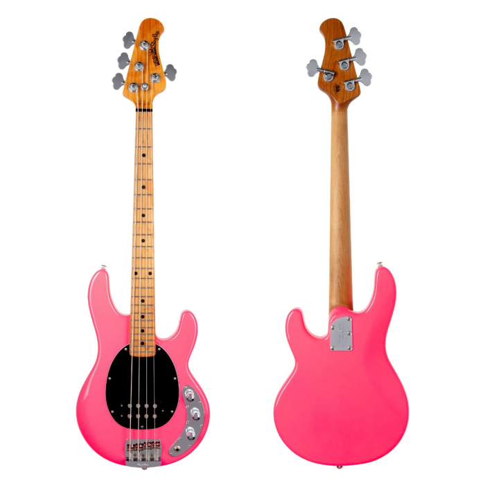 pink music man bass