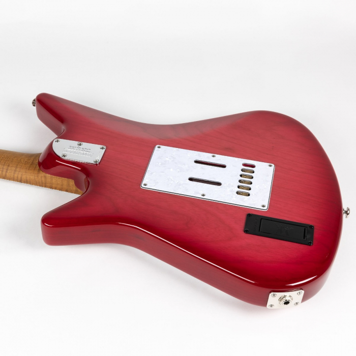 Ernie Ball Music Man Albert Lee SSS Pinkburst