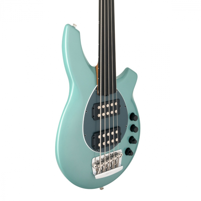 Ernie Ball Music Man Bongo 5 エレキベース Ernie Ball Music Man Bongo 5 Bass Guitar - Sapphire Iris