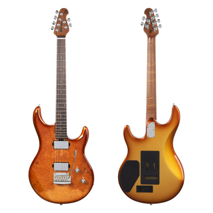 Shop Ernie Ball Music Man - Ernie Ball Music Man Luke 4 HH - Honey