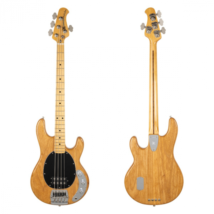 Ernie Ball Music Man Retro ‘70s StingRay Bass - Heritage Natural