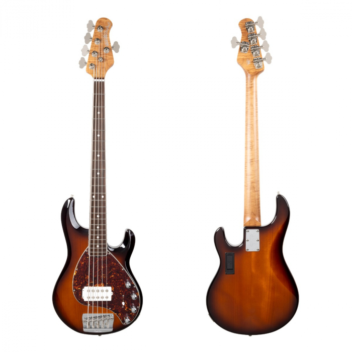 Ernieball MUSICMAN Stingray 5H ミュージックマン Ernie Ball Music Man StingRay 5H, Sweetwater Exclusive - Chili Red