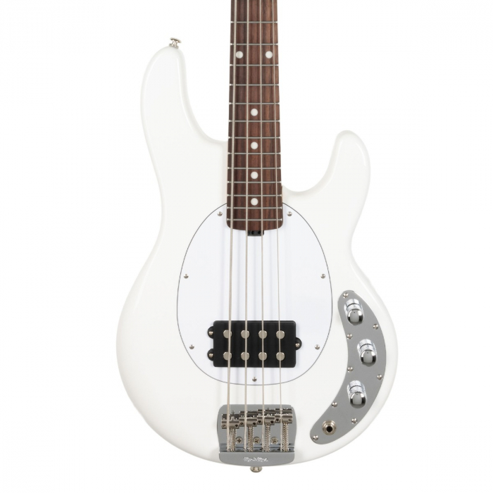 Ernie Ball Music Man Short Scale StingRay Bass - White