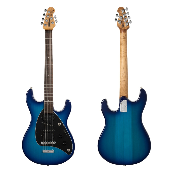 Shop Ernie Ball Music Man - Ernie Ball Music Man Steve Morse Blue