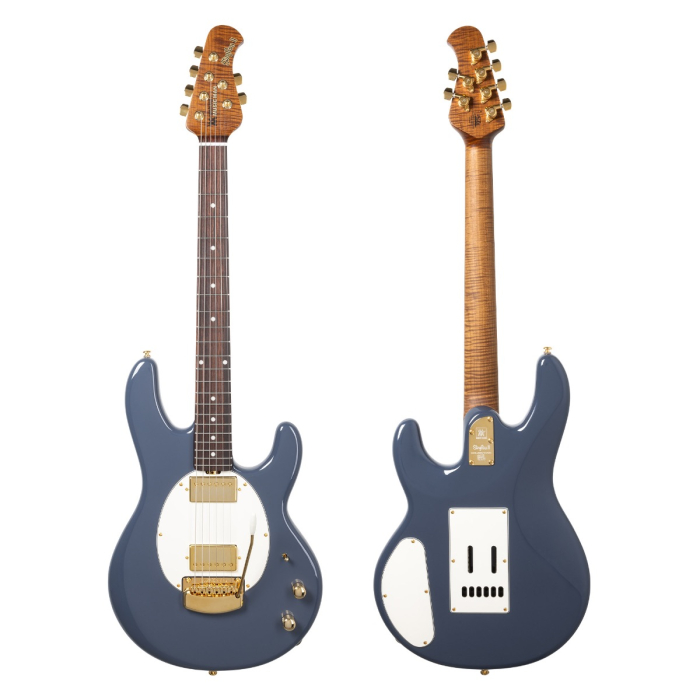Shop Ernie Ball Music Man - Stingray II - Cory Wong - Charcoal Blue