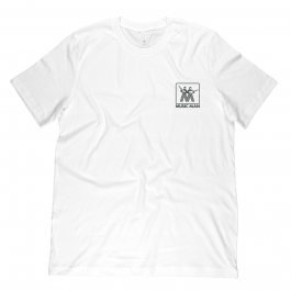 Shop Ernie Ball Music Man - Music Man Vintage Logo White T-Shirt