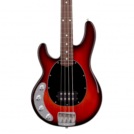 left handed ernie ball music man bass