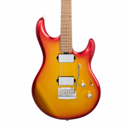 Shop Ernie Ball Music Man - Ernie Ball Music Man Luke 4 HH Fireball